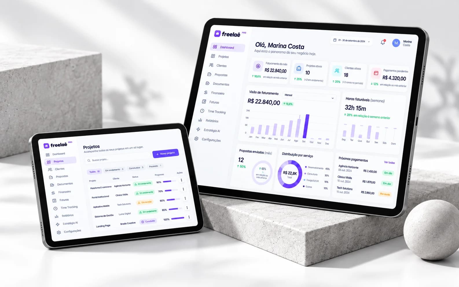 Interface Responsiva com Usabilidade Otimizada para Mobile e Desktop